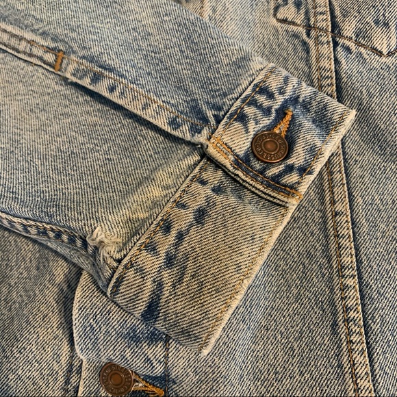 Levis XL USA 90s Trucker Jacket Faded 70507-0389 - Picture 4 of 15